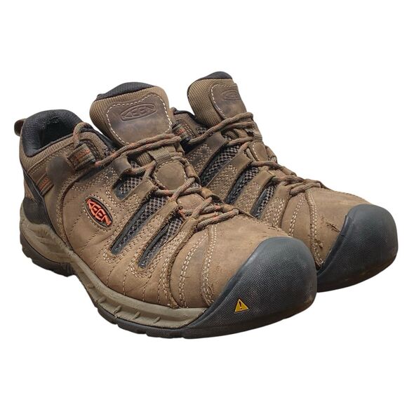 KEEN Men's Size 8.5 EE‎ Utility Flint II Steel Toe Waterproof Work Shoes
